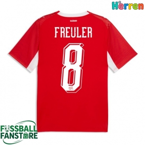 Schweiz Remo Freuler #8 Replik Heimtrikot WM 2026 Kurzarm
